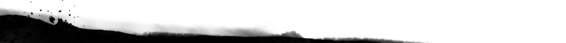 linea de separación dentada de color negro para imagen de fondo